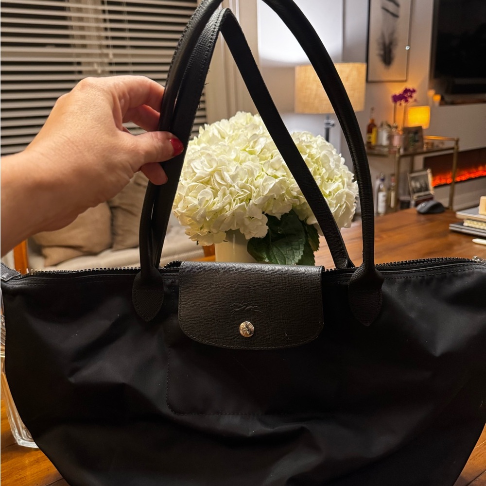 Longchamp Black Tote Bag